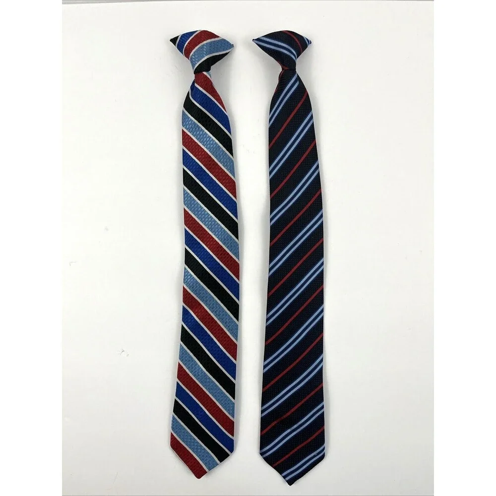 Clip-on Ties for Boys Ages 8 to 10